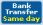 Bank transfer (gleicher Tag)